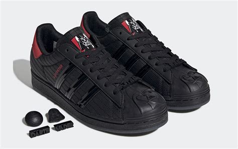 dark vader adidas|Adidas Darth Vader superstar.